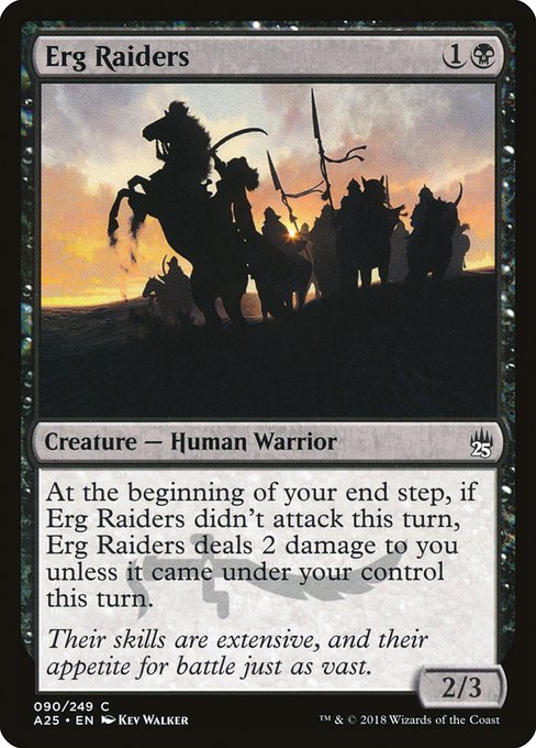 Erg Raiders - Masters 25 #90