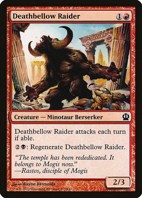 Deathbellow Raider Theros Magic: The Gathering card image