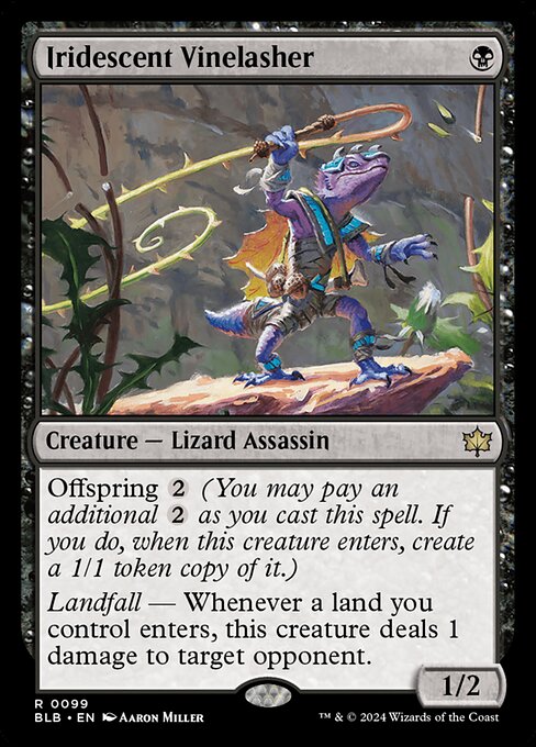Iridescent Vinelasher - Bloomburrow #99