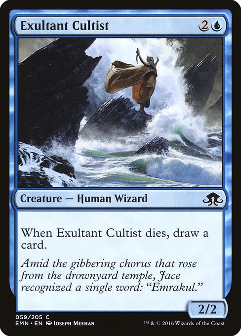 Exultant Cultist - Eldritch Moon #59