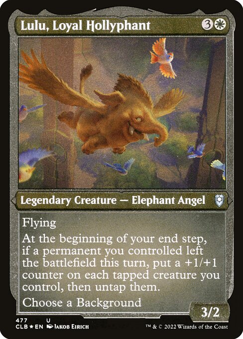 Lulu, Loyal Hollyphant - Commander Legends: Battle for Baldur's Gate #477