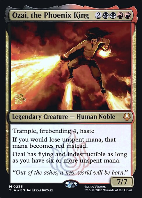 Ozai, the Phoenix King - Avatar: The Last Airbender Promos #235s