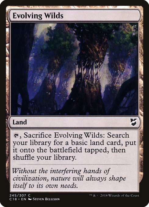 Evolving Wilds - Commander 2018 #245