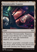 Terramorphic Expanse Duskmourn: House of Horror Magic: The Gathering card image