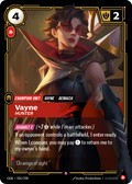 Vayne, Hunter Riftbound card image