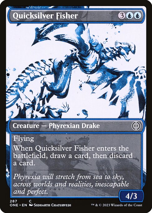 Quicksilver Fisher - Phyrexia: All Will Be One #287