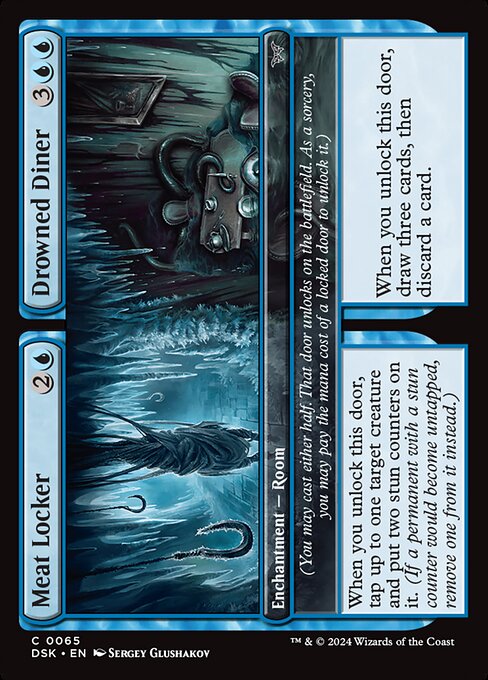 Meat Locker // Drowned Diner Duskmourn: House of Horror Magic: The Gathering card image