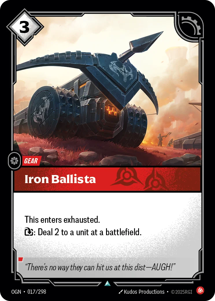 Iron Ballista Riftbound card image