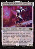 Silver Surfer, Galactus's Herald Marvel Super Heroes Commander Magic: The Gathering card image