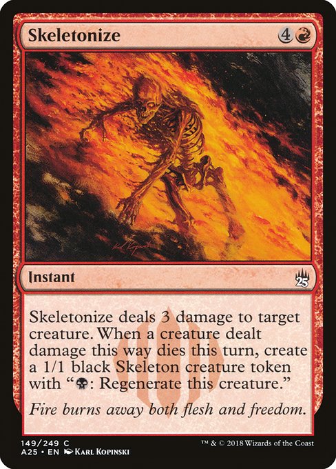 Skeletonize - Masters 25 #149