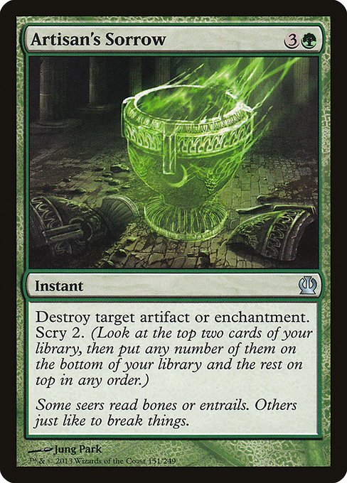 Artisan's Sorrow - Theros #151