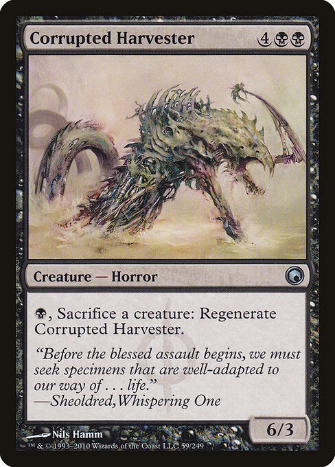 Corrupted Harvester Scars of Mirrodin Magic: The Gathering card image