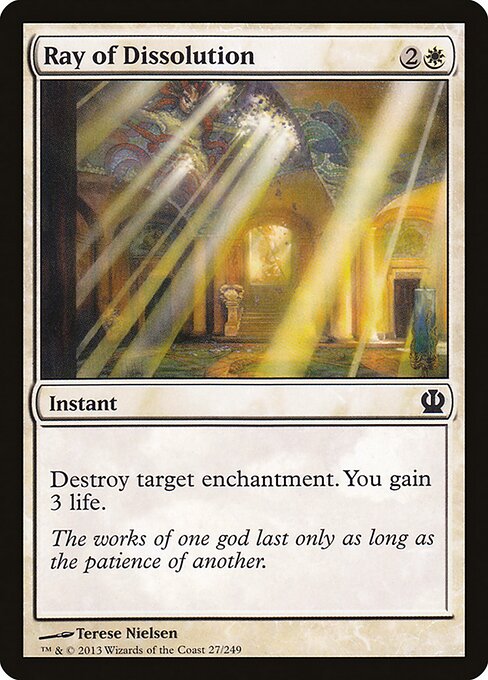 Ray of Dissolution Theros Magic: The Gathering card image