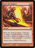 Burn the Impure Mirrodin Besieged Magic: The Gathering card image