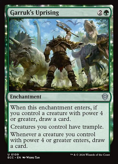 Garruk's Uprising - Lorwyn Eclipsed Commander #109