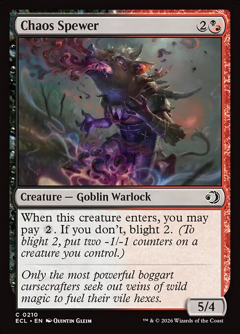 Chaos Spewer - Lorwyn Eclipsed #210
