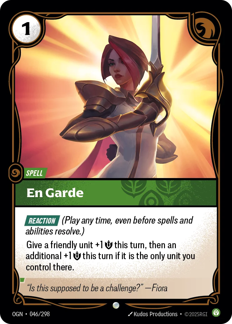 En Garde Riftbound card image
