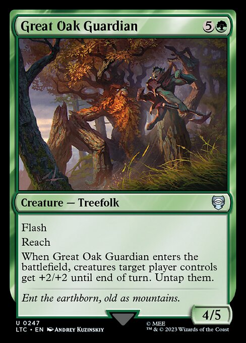 Great Oak Guardian - Tales of Middle-earth Commander #247