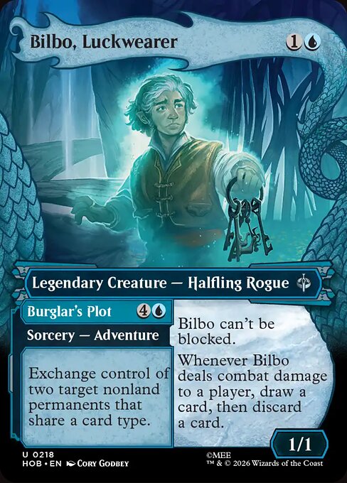 Bilbo, Luckwearer // Burglar's Plot HOB 218