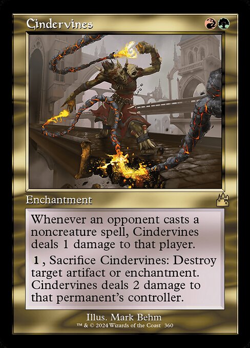 Cindervines - Ravnica Remastered #360