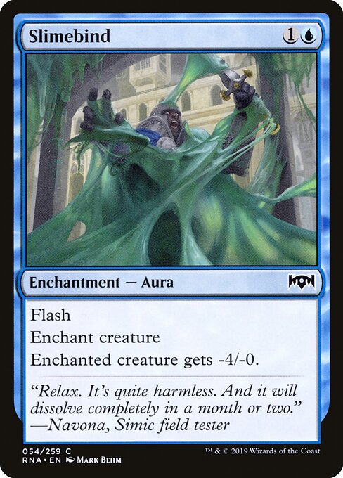 Slimebind Ravnica Allegiance Magic: The Gathering card image