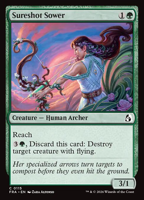 Sureshot Sower - Reality Fracture - Foil