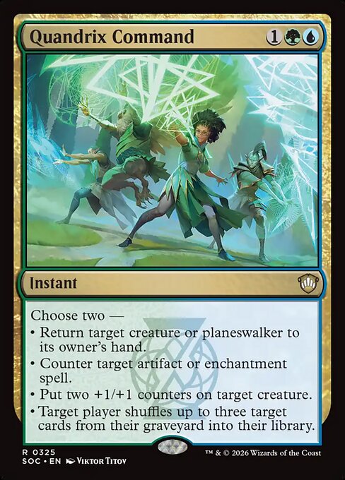 Quandrix Command - Secrets of Strixhaven Commander #325