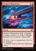 Invasive Maneuvers - Edge of Eternities #137 Magic: The Gathering card image