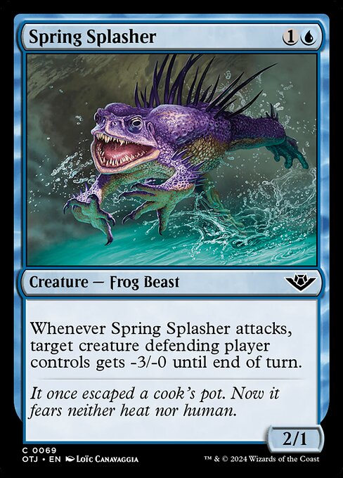 Spring Splasher - Outlaws of Thunder Junction #69 Magic: The Gathering card image