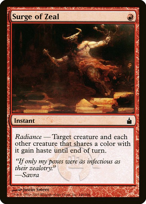 Surge of Zeal - Ravnica: City of Guilds #146