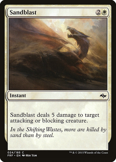 Sandblast - Fate Reforged #24