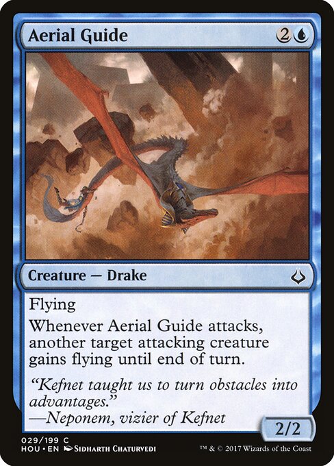 Aerial Guide Hour of Devastation Magic: The Gathering card image