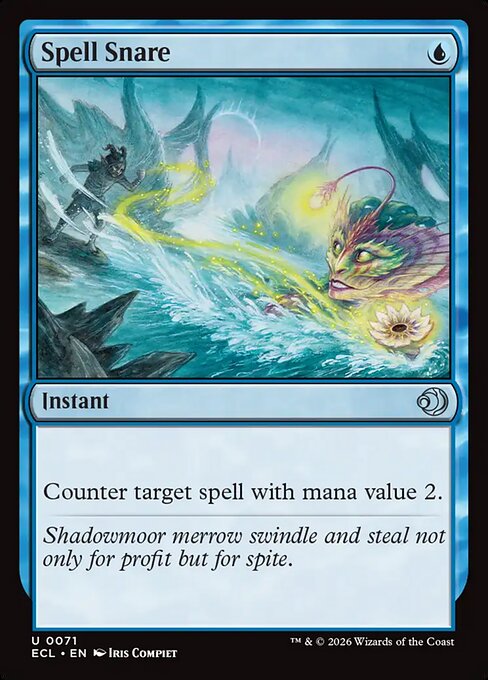 Spell Snare Lorwyn Eclipsed Magic: The Gathering card image