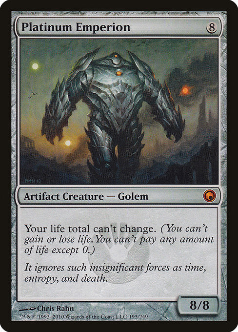 Platinum Emperion - Scars of Mirrodin #193