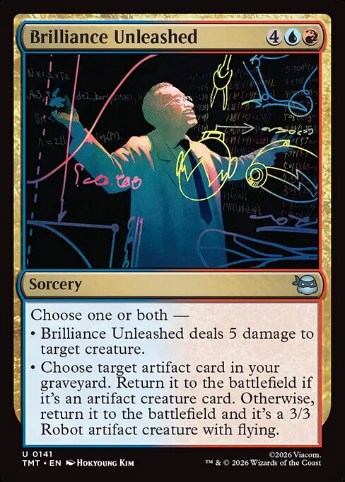 Brilliance Unleashed Teenage Mutant Ninja Turtles Magic: The Gathering card image