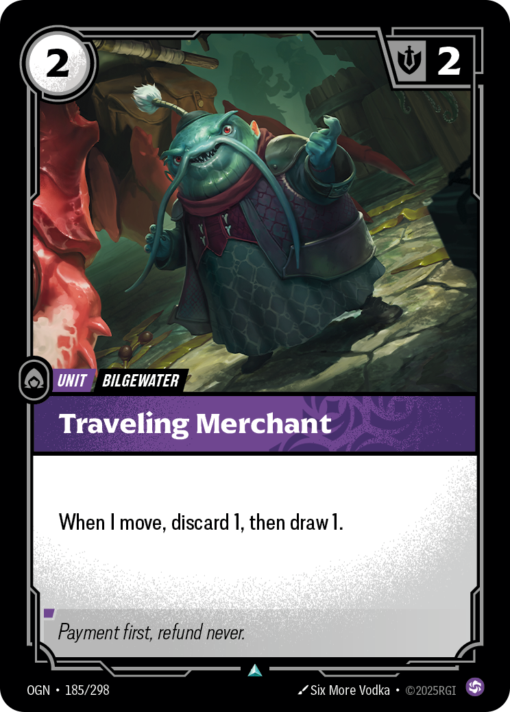 Traveling Merchant Riftbound card image