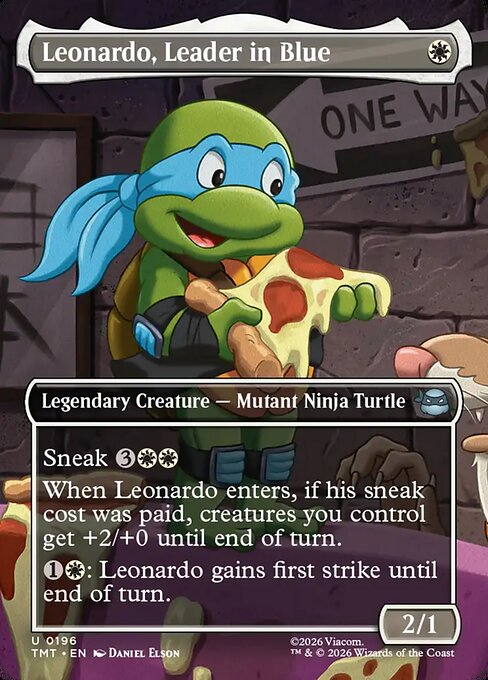 Leonardo, Leader in Blue - Teenage Mutant Ninja Turtles #196