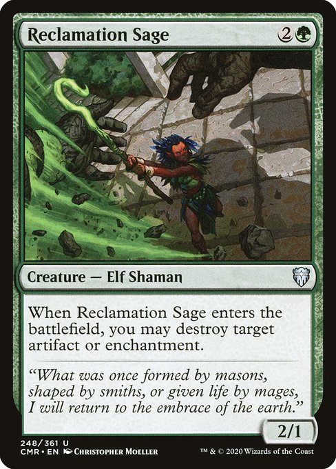 Reclamation Sage - Commander Legends #248