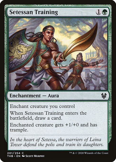 Setessan Training - Theros Beyond Death #201
