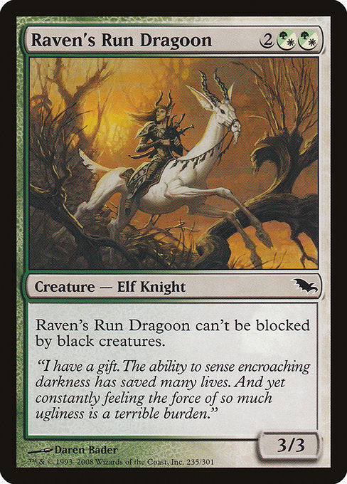 Raven's Run Dragoon - Shadowmoor #235