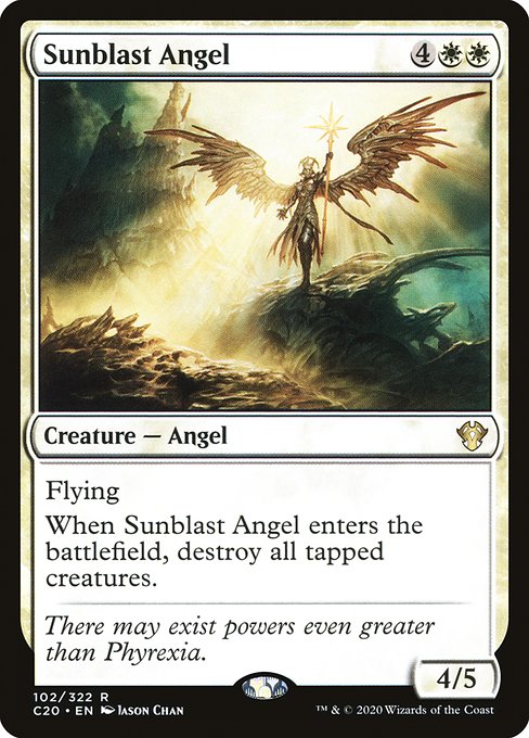 Sunblast Angel - Commander 2020 #102