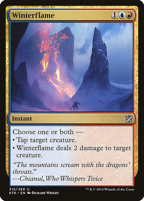 Winterflame - Khans of Tarkir #213