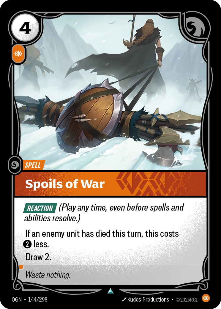 Spoils of War Riftbound card image