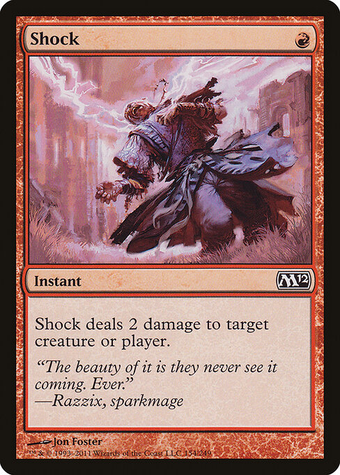 Shock Magic 2012 Magic: The Gathering card image