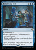 Perplexing Test Bloomburrow Commander Magic: The Gathering card image