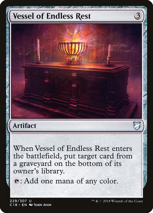 Vessel of Endless Rest - Commander 2018 #229