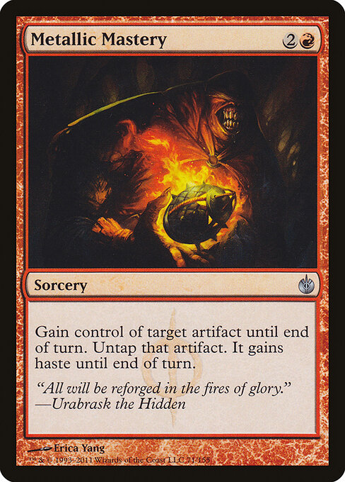 Metallic Mastery Mirrodin Besieged Magic: The Gathering card image