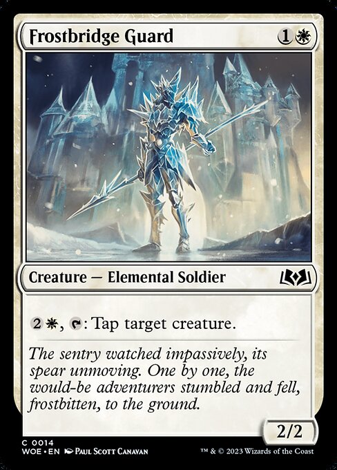 Frostbridge Guard - Wilds of Eldraine #14