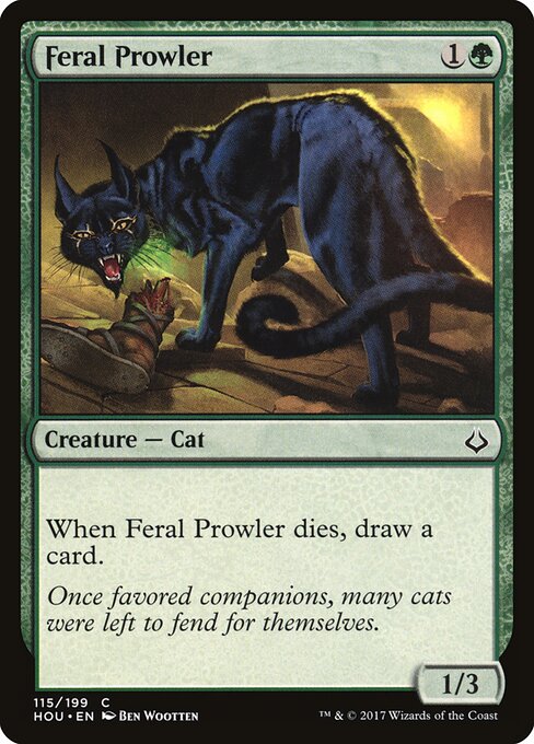 Feral Prowler Hour of Devastation Magic: The Gathering card image