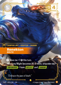 Renekton, Brute Alternate Art Riftbound card
